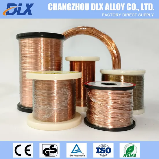 Low Resistance Specialty Wire CuNi20 CuNi23 CuNi40 Copper Alloy Wire 