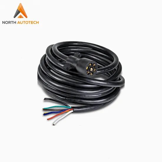 Durable 7 Pin Plug Cord Wire Cable for RV Brake Light Control 