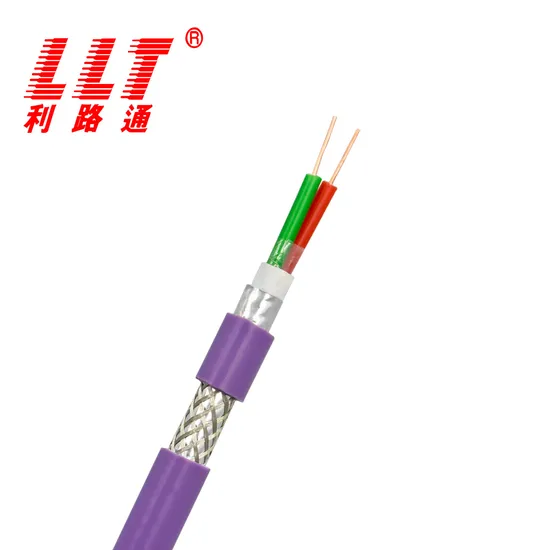 Llt Braid Industry Communication Cable Used for Industrial Bus, Robot and Wind Power Systems 