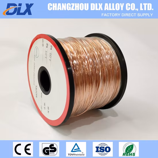Low Resistance Specialty Wire CuNi20 CuNi23 CuNi40 Copper Alloy Wire