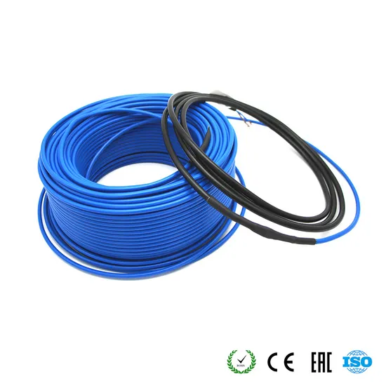 Minco Heat Electric Home Floor Warm System PVC Constant Power 10 15 20 Wattage 220V Twin Conductor Heating Cable for Underfloor Heating 