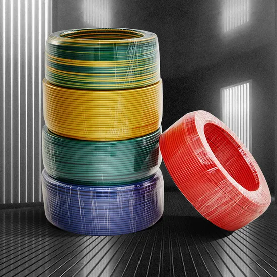 China Manufacturer BV/Bvr Cable Single Hard Core House Wire Used Electric Heating Wire Electrical Cable 
