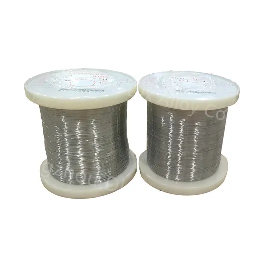 Heating Resistant Fecral CuNi Nicr Alloy High Resistance Specialty Copper Nickel CuNi44 Wire 