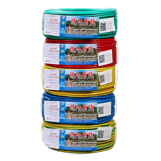 House Single Strand Core PVC Copper Cable 1.5 mm Electrical Cable Wire 