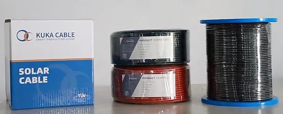 TUV En50618 Thinned Cooper DC1500V 6mm2 PV Cable 