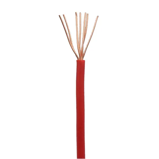 High Quality BV Single Copper Core PVC Insulated Electrical Cables for House Wiring UL Approved 