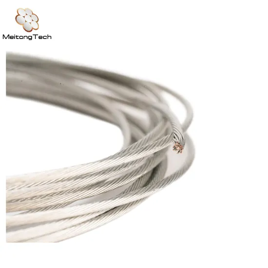 Silver Plated Copper Wire Robot Cable 