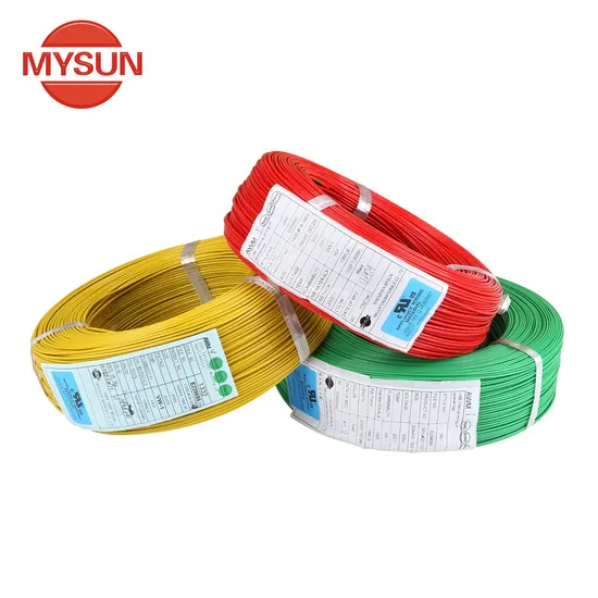 UL3219 Silicone Rubber Cables 300V/150c FT2 Yelow/Green Robot Home Appliance Light 